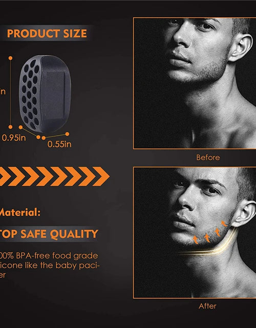 Load image into Gallery viewer, Dropshipping Facial Jaw Exerciser Gym Fitness Ball Jawline Muscle Training Double Chin Reducer Neck Face Slimming Mouth Jawliner