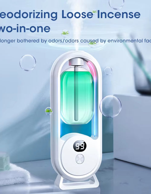 Load image into Gallery viewer, Wall Mounted Automatic Fragrance Machine Hotel Spray Toilet Deodorization Household Perfume Machine Air Diffuser Digital Display