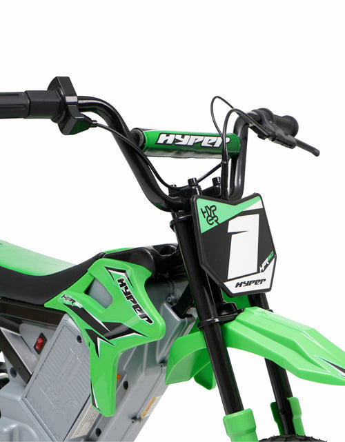 Load image into Gallery viewer, HPR 350 Dirt Bike 24 Volt Electric Motorcycle in Green