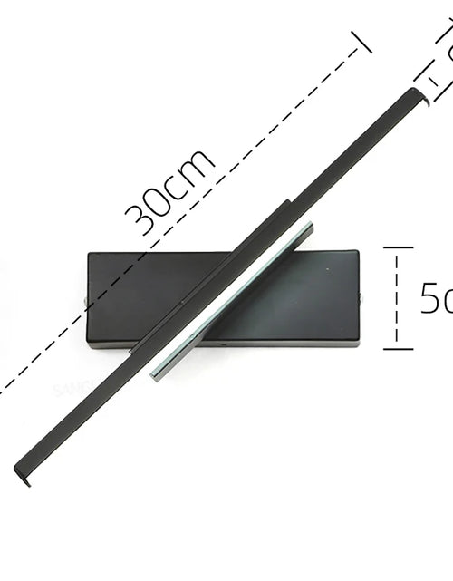 Load image into Gallery viewer, LED Wall Lamp Nordic Modern Minimalist Bedroom Bedside Lamp Creative Staircase Lamp Living Room Rotating Wall Lamp