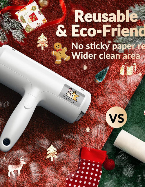 Load image into Gallery viewer, Reuseable Hair Remover -  Pet Hair Roller for Cat, Couch, Furniture, Carpet and Bedding, Portable Lint Rollers - Perfect Dog Fur Remover Tool