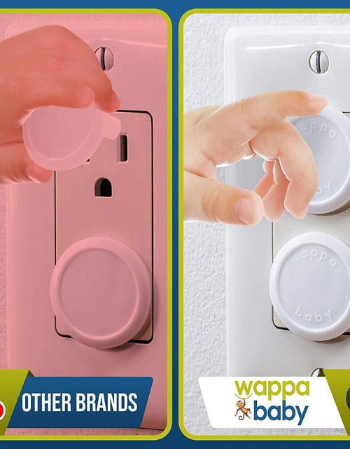 Load image into Gallery viewer, Outlet Covers Baby Proofing (50 Pack) Safe & Secure Electric Plug Protectors | Sturdy Childproof Socket Covers for Home & Office | Easy Installation | Protect Toddlers & Babies | White