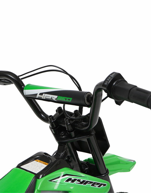 Load image into Gallery viewer, HPR 350 Dirt Bike 24 Volt Electric Motorcycle in Green