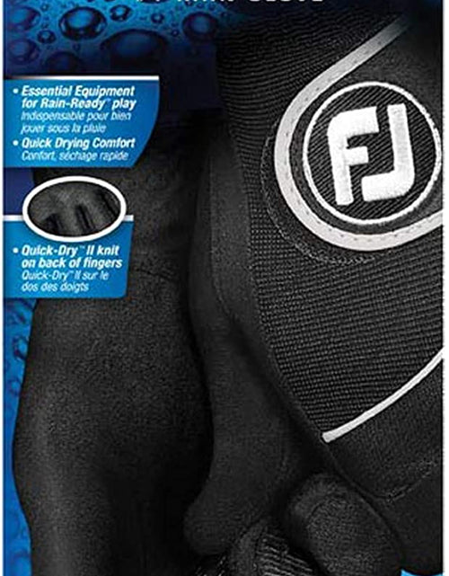 Load image into Gallery viewer, Men'S Raingrip Golf Gloves, Pair (Black)
