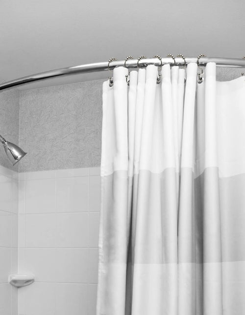 Load image into Gallery viewer, Shower Curtain Hooks, 12Pcs Shower Curtain Rings, Stainless Steel Roller Gliding Shower Hooks for Shower Curtain, Rustproof Shower Rings for Curtain, Shower Curtain, Shower Rod, Matte Nickel