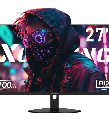 27-Inch Computer Monitor, 1080P 100Hz Gaming Monitor, FHD IPS Display (1920X1080P) PC Monitor for Home Office, Computer Monitor HDMI Display with Low Blue Light, Free Sync, VESA Compatible