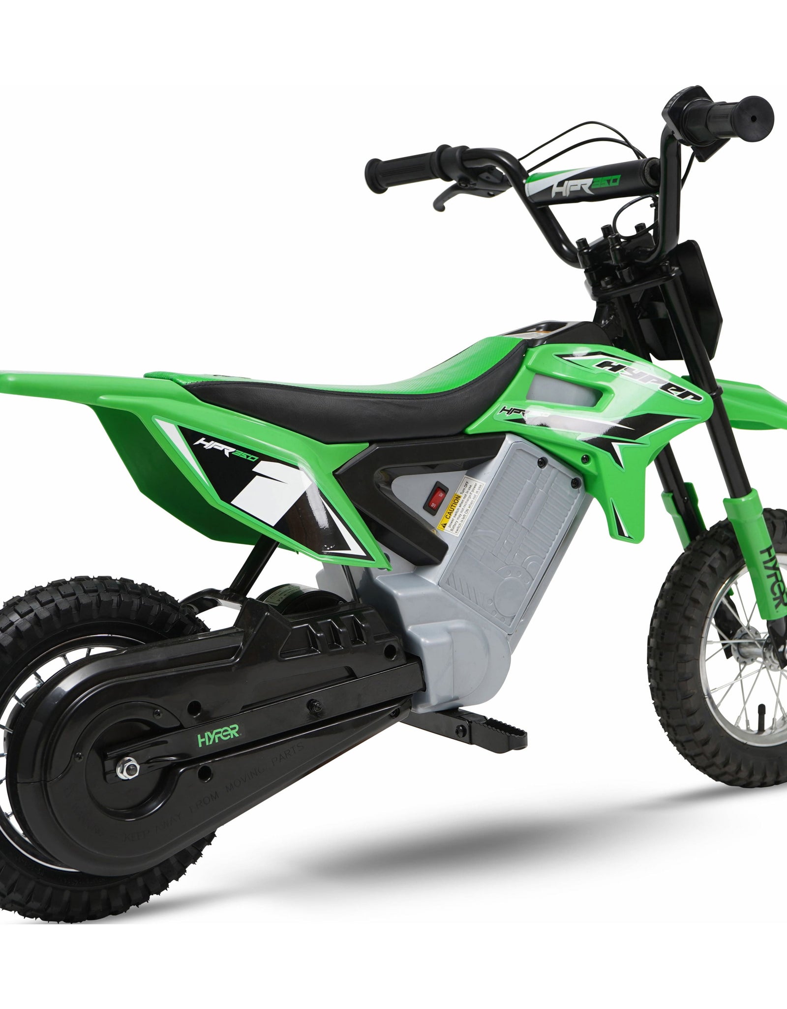 HPR 350 Dirt Bike 24 Volt Electric Motorcycle in Green