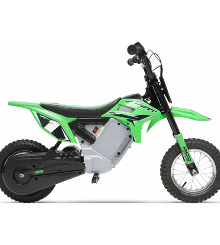 HPR 350 Dirt Bike 24 Volt Electric Motorcycle in Green