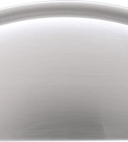| Cabinet Cup Pull | Satin Nickel | 3 Inch (76 Mm) Center to Center | Ravino | 10 Pack | Drawer Pull | Drawer Handle | Cabinet Hardware