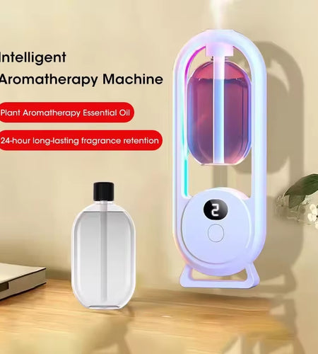 Wall Mounted Automatic Fragrance Machine Hotel Spray Toilet Deodorization Household Perfume Machine Air Diffuser Digital Display