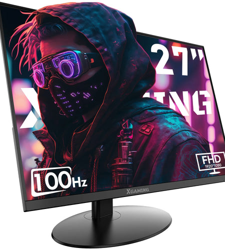 27-Inch Computer Monitor, 1080P 100Hz Gaming Monitor, FHD IPS Display (1920X1080P) PC Monitor for Home Office, Computer Monitor HDMI Display with Low Blue Light, Free Sync, VESA Compatible