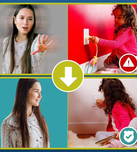 Outlet Covers Baby Proofing (50 Pack) Safe & Secure Electric Plug Protectors | Sturdy Childproof Socket Covers for Home & Office | Easy Installation | Protect Toddlers & Babies | White