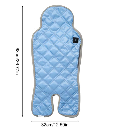 Winter Auto Car Seat Cover Mat for Baby Kids Children Warm Seat Heating Pad USB Universal Accessories Automobiles Seat Covers